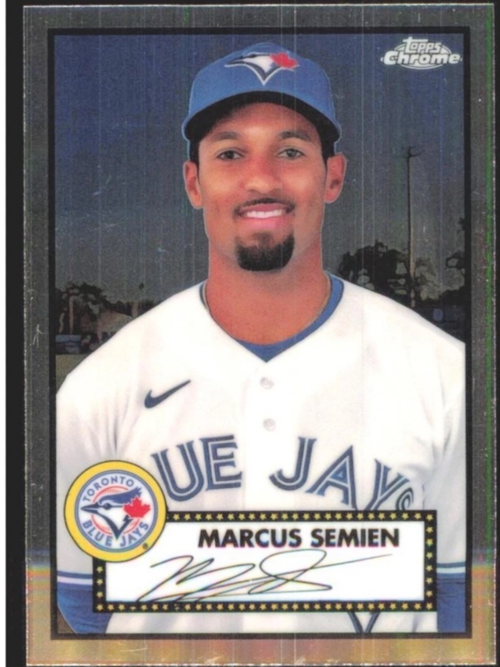 💙6/$10💙 Marcus Semiem 2021 Topps Chrome Toronto Blue Jays Baseball Card